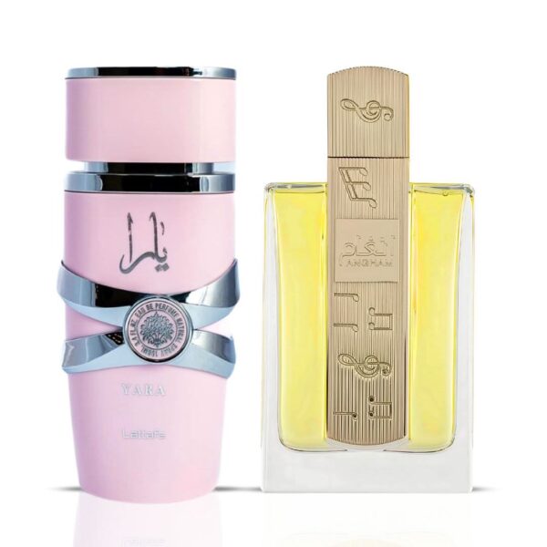 Lattafa Yara & Angham Sprays Bundle Eau de Parfum for Unisex – 100 ml