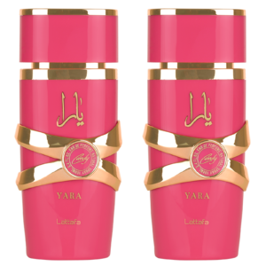Lattafa Yara Candy Bundle for Women – 3.4 oz / 100 ml Eau de Parfum Spray (Pack of 2)
