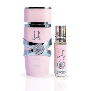 Lattafa Yara & Yara Roll On CPO by Ard Al Zaafaran Bundle Eau de Parfum for Unisex – 100 ml
