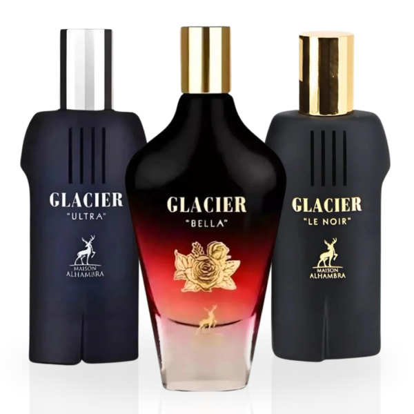 Maison Alhambra Glacier Le Noir Ultra & Bella Sprays Collection Eau de Parfum for Unisex – 100 ml