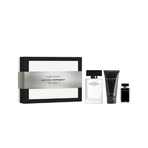 Narciso Rodriguez Pure Musc 3 piece v2 Eau de Parfum for Women – 3 piece gift set - v2