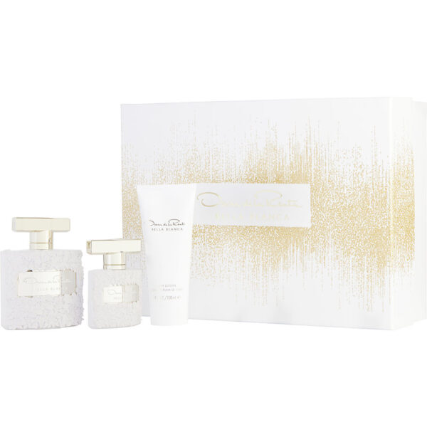 Oscar De La Renta Bella Blanca & & BODY LOTION Eau de Parfum for Women – 3.4 oz