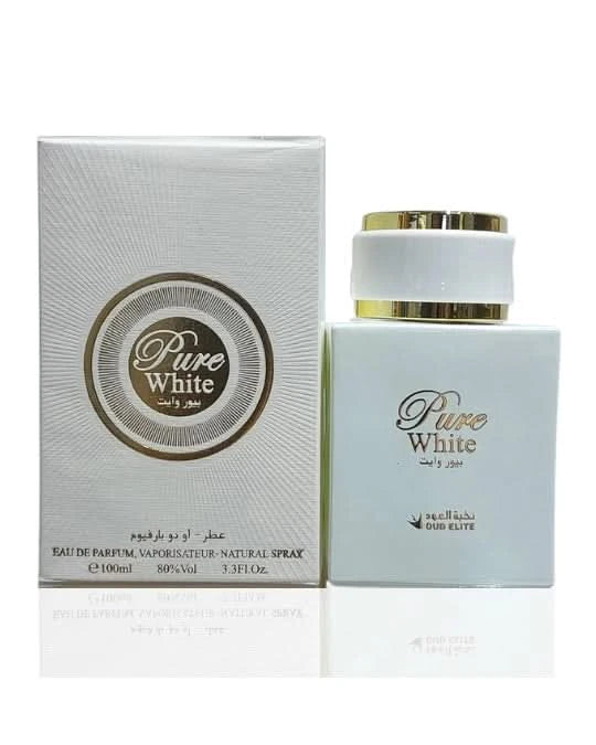 Oud Elite Pure White Oud Eau de Parfum for Unisex – 100 ml