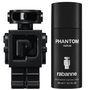 Paco Rabanne Phantom for Men – 3.4 oz / 100 ml Parfum Spray, 5.1 oz Deodorant Spray