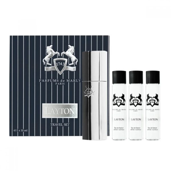 Parfums De Marly Layton 4 piece Eau de Parfum for Men – 4 piece gift set