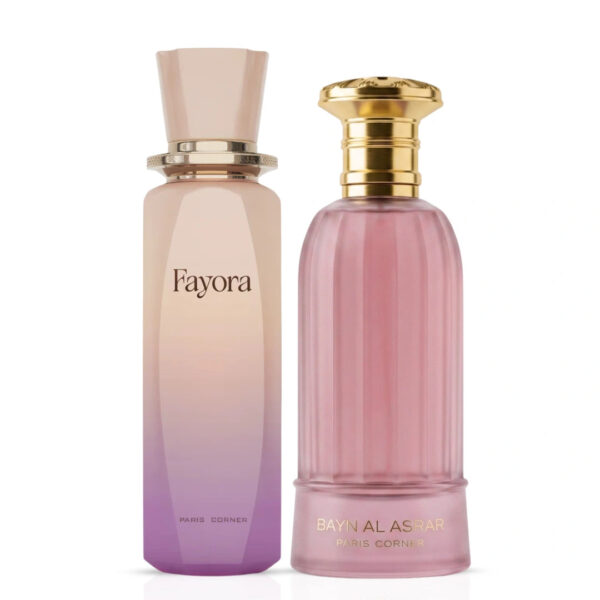 Paris Corner Bayn Al Asrar & Fayora Bundle Eau de Parfum for Unisex – 80 ml