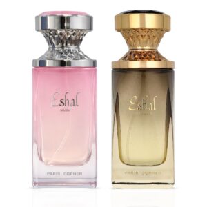 Paris Corner Eshal Musk & Eshal Vanilla Sprays Bundle Eau de Parfum for Unisex – 100 ml