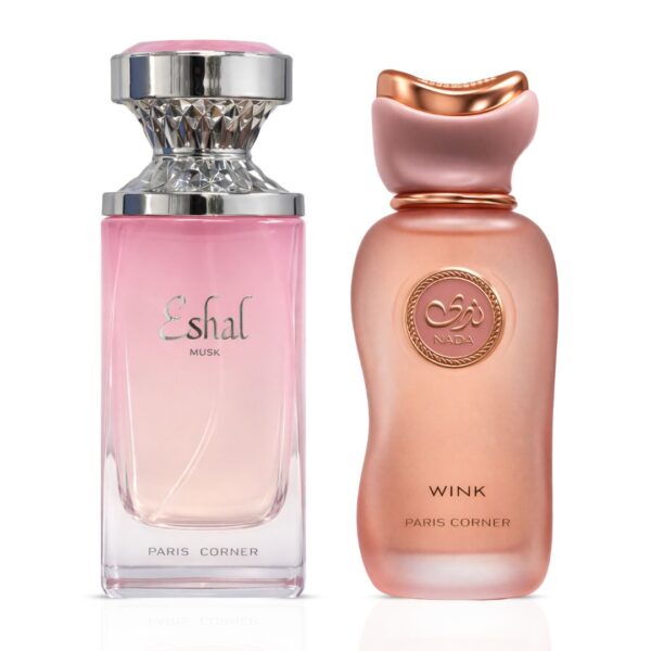 Paris Corner Eshal Musk & Nada Wink Bundle Eau de Parfum for Unisex – 100 ml