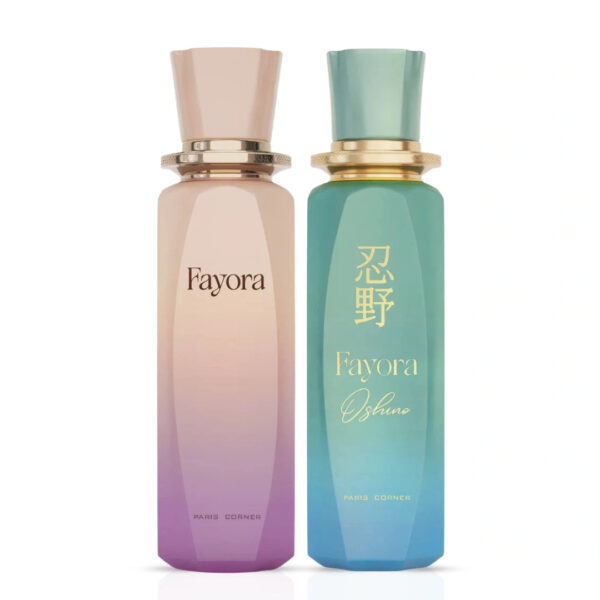 Paris Corner Fayora & Fayora Oshino Sprays Bundle Eau de Parfum for Unisex – 100 ml