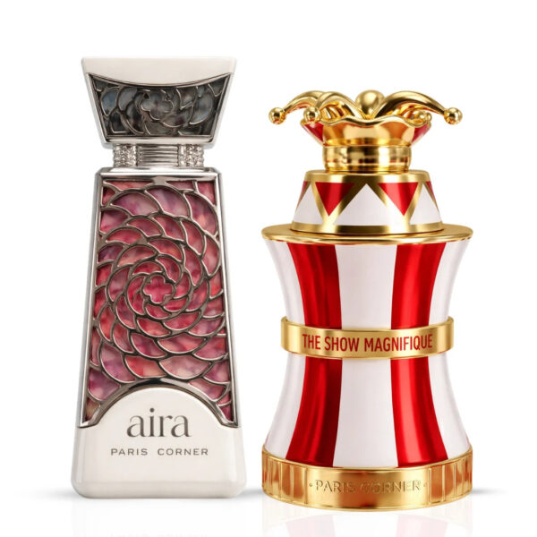 Paris Corner The Show Magnifique & Aira Sprays Bundle Eau de Parfum for Unisex – 100 ml