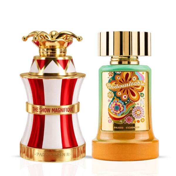 Paris Corner The Show Magnifique & Indomitable Sprays Bundle Eau de Parfum for Unisex – 100 ml