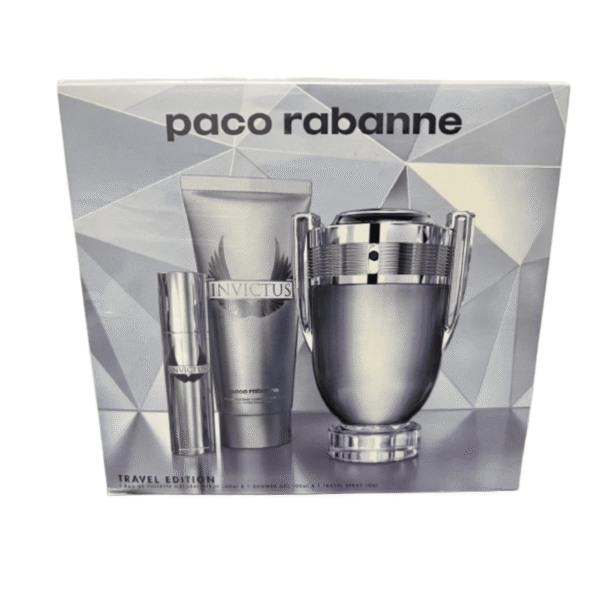 Rabanne Invictus 3 piece v2 Eau de Toilette for Men – 3 piece gift set - v2