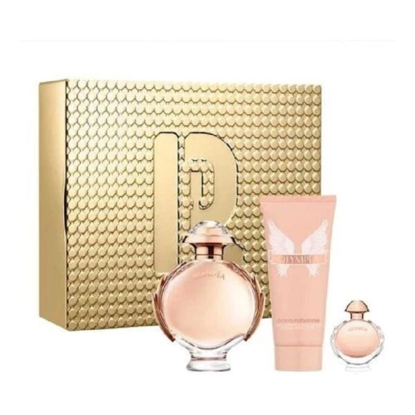 Rabanne Olympea 3 piece v3 Eau de Parfum for Women – 3 piece gift set - v3