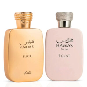 Rasasi Hawas Elixir & Hawas Bundle Eau de Parfum for Women – 100 ml