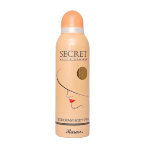 Rasasi Secret Deodorant Body Spray for Women – 200 ml