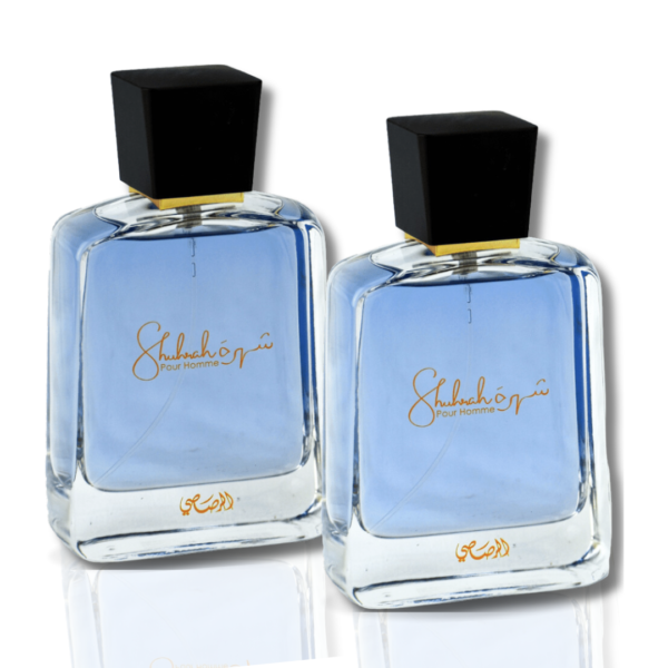 Rasasi Shuhrah A Tailored To Enhance Your Beauty PACK OF 2 Eau de Parfum for Men – 90 ml