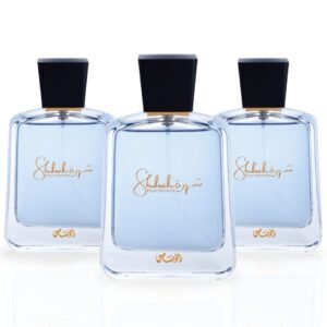 Rasasi Shuhrah Pack of 3 Eau de Parfum for Men – 90 ml