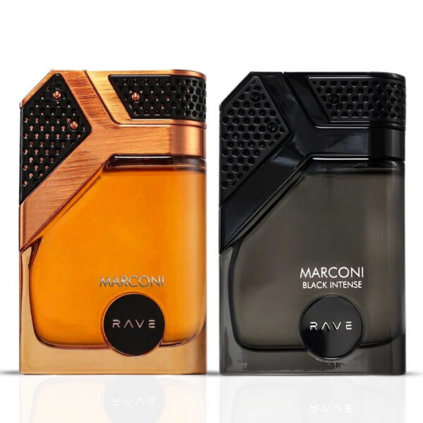RAVE Marconi & Marconi Black Intense Bundle Eau de Parfum for Unisex – 100 ml