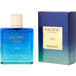 Rayhaan Pacific Aura Eau de Parfum for Men – 3.4 oz