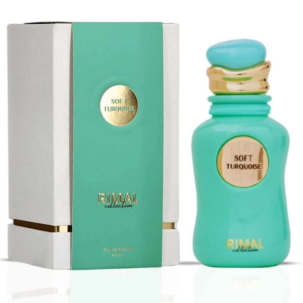 Rimal Collection Soft Turquoise Eau de Parfum for Unisex – 100 ml