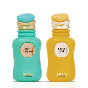 Rimal Collection Soft Turquoise & Light Jade Sprays Bundle Eau de Parfum for Unisex – 100 ml