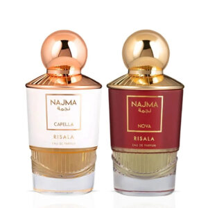 RISALA Najma Capella & Najma Nova Sprays Bundle Eau de Parfum for Unisex – 100 ml