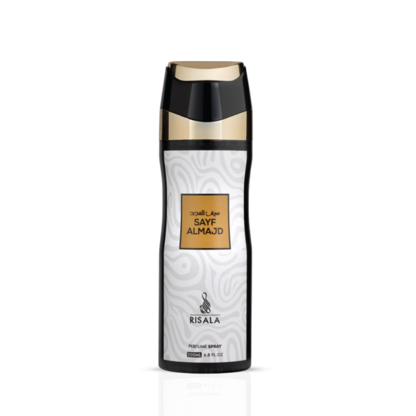RISALA Sayf Almajd Perfumed Body Spray for Unisex – 200 ml