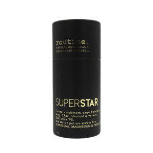 Routine Deodorant Stick Superstar Charcoal Formula for Unisex
