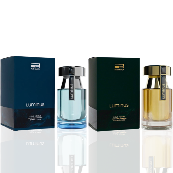 Rue Broca Luminus & Luminus Sprays Spicy Fruity Refreshing . Value Pack Eau de Parfum for Unisex – 100 ml