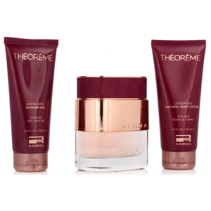 Rue Broca Theoreme Femme for Women – 3.4 oz Eau de Parfum Spray; 3.4 oz Body Lotion; 3.4 oz Shower Gel