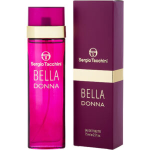 Sergio Tacchini Bella Donna Eau de Toilette for Women – 2.5 oz / 75 ml