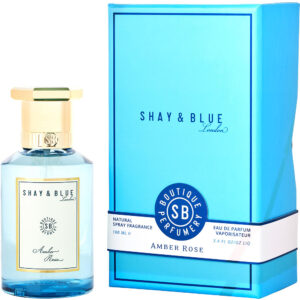 Shay & Blue Amber Rose NATURAL Eau de Parfum for Unisex – 3.4 oz