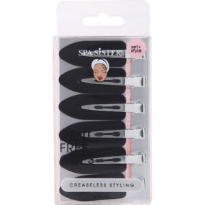 Spa Accessories SPA SISTER DENT FREE CLIPS BLACK 6 PCS for Unisex