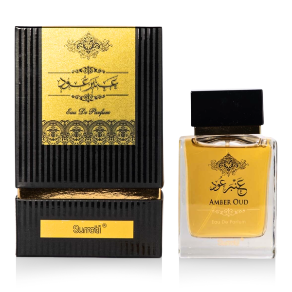 Surrati Amber Oud Eau de Parfum for Unisex – 100 ml