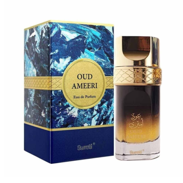 Surrati Oud Ameeri Exotic Fragrances & Women. Eau de Parfum for Unisex – 100 ml