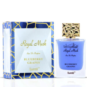 Surrati Royal Musk Blueberry Grapes Eau de Parfum for Unisex – 100 ml