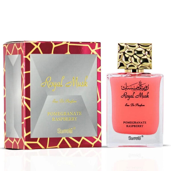 Surrati Royal Musk Pomegranate Raspberry Eau de Parfum for Unisex – 100 ml
