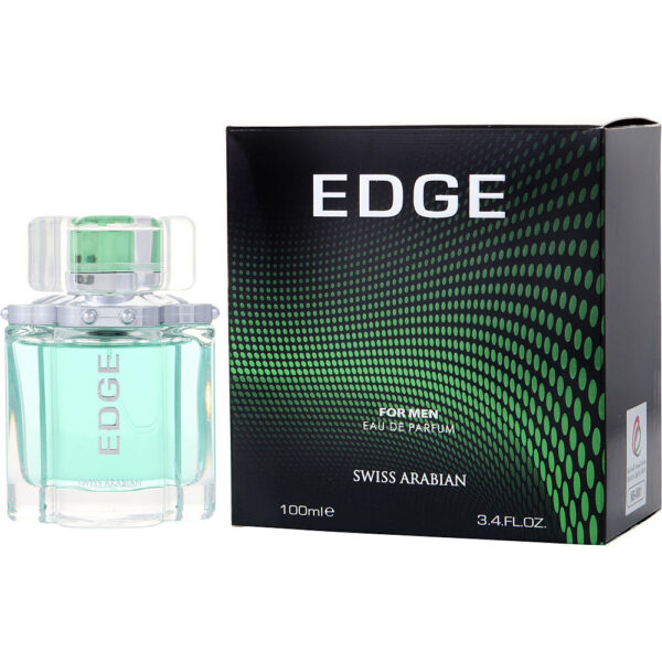 Swiss Arabian Edge Eau de Parfum for Men – 3.4 oz
