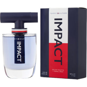 Tommy Hilfiger Impact Eau de Toilette for Men – 3.4 oz