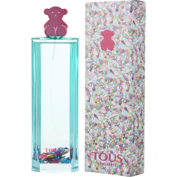 Tous Gems Party Eau de Toilette for Women – 3 oz
