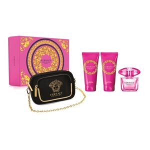 Versace Bright Crystal Absolu 4 piece v6 Eau de Parfum for Women – 4 piece gift set - v6