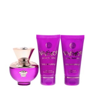Versace Dylan Purple 3 piece v2 Eau de Parfum for Women – 3 piece gift set - v2