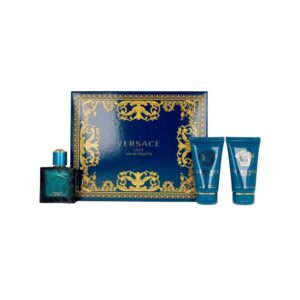 Versace Eros 3 piece Eau de Toilette for Men – 3 piece gift set