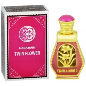 Al Haramain Twin Flower Concentrated Perfume Oil for Unisex – 15 ml