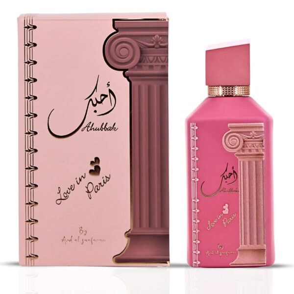 Ard Al Zaafaran Ahubbak Love In Paris Eau de Parfum for Unisex – 100 ml