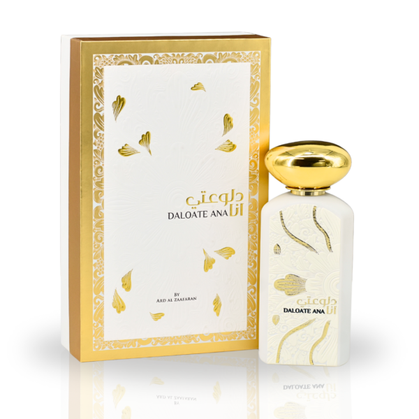Ard Al Zaafaran DALOATE ANA Long Lasting Fresh Musky Floral Scent & Women. Eau de Parfum for Unisex – 100 ml