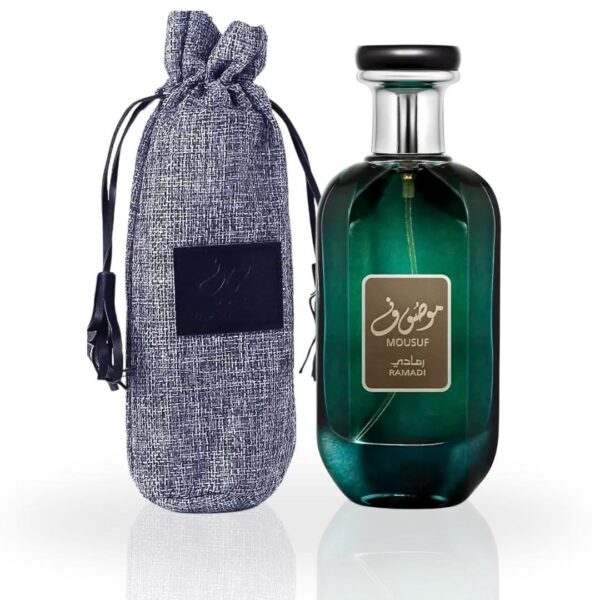 Ard Al Zaafaran Mousuf Ramadi Long Lasting & Refreshing Blend Of Pleasant Green Elements. Eau de Parfum for Unisex – 100 ml