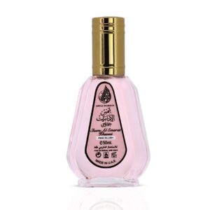 Ard Al Zaafaran Pink Blush Shams Al Emarat Khususi Velvet Pouch Eau de Parfum for Unisex