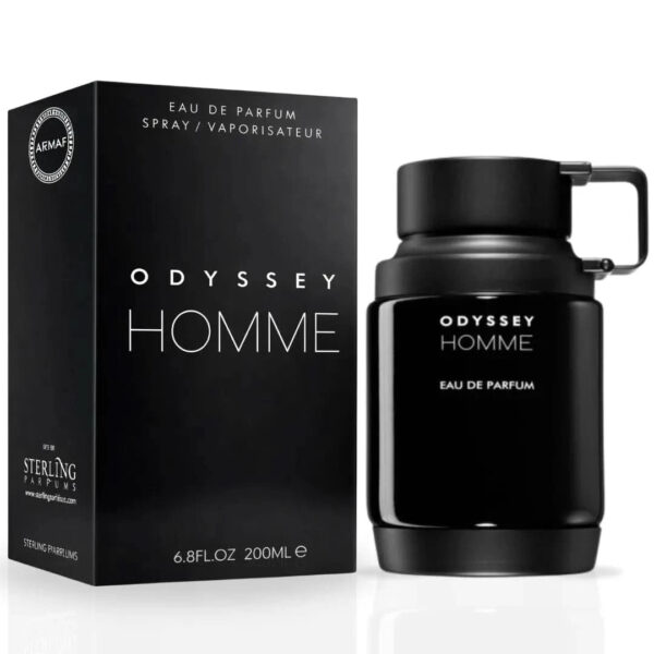 Armaf Odyssey Homme Black Eau de Parfum for Men – 200 ml