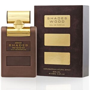 Armaf Shades Wood Long Lasting Luxurious Refreshing Woody Scent. Eau de Parfum for Unisex – 100 ml